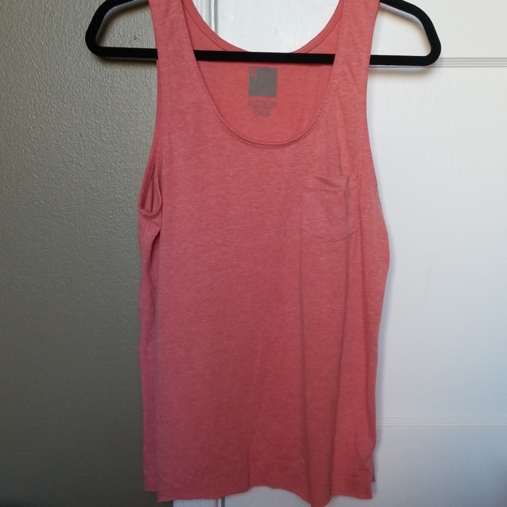 💜3 for $10💜Heathered pink super-soft muscle tank